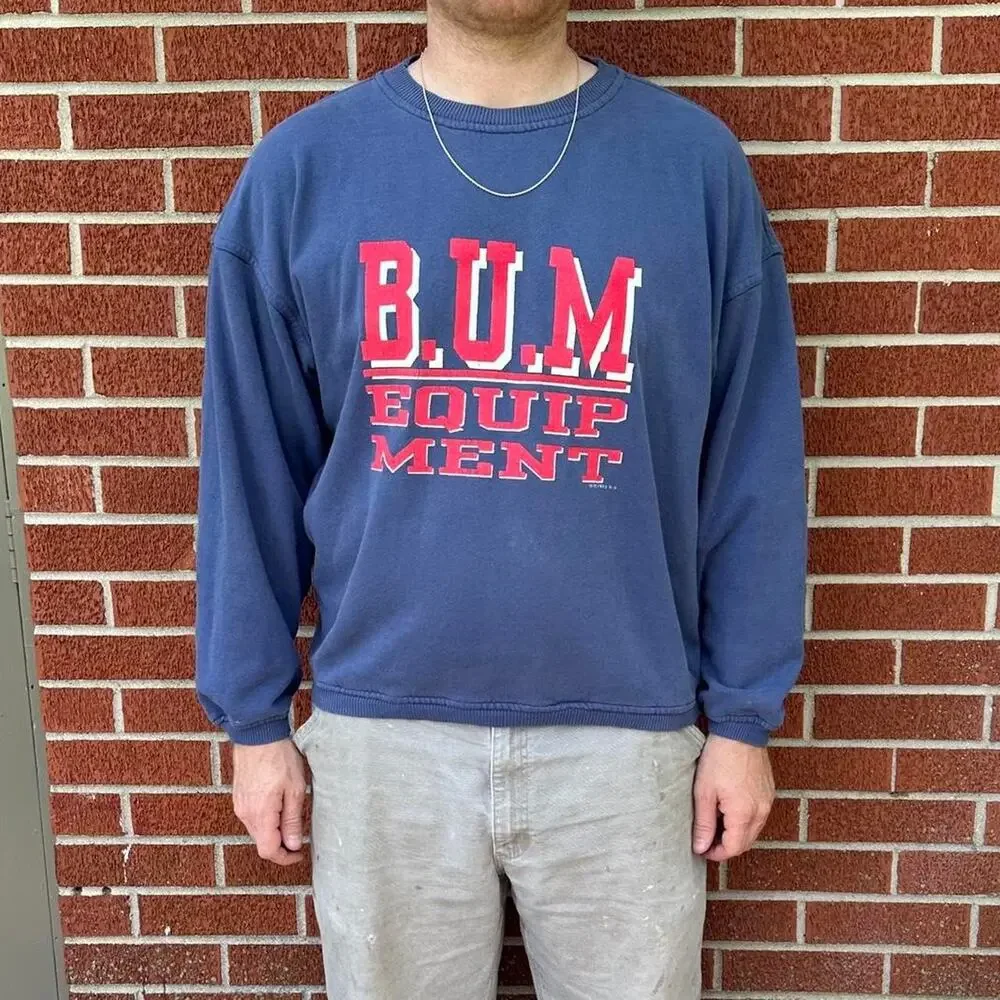 Vintage 1992 bum equipment crewneck - Picture 1 of 3